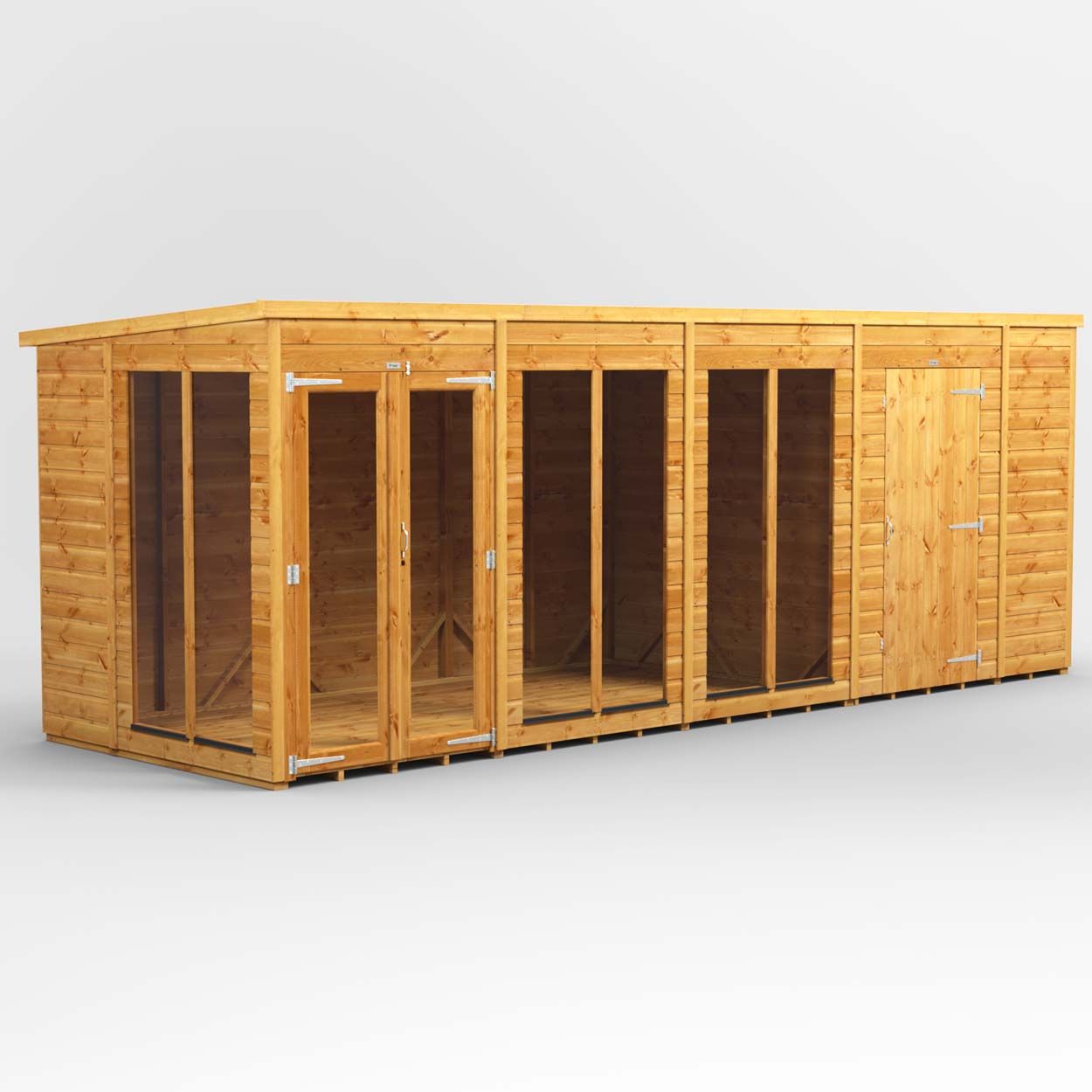 Powersheds Pent SumHouse Combi 18ft x 6ft 6ft Str