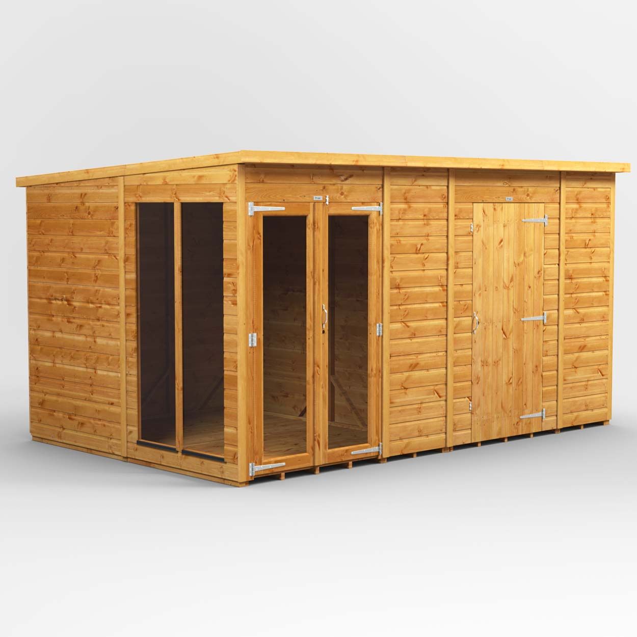 Powersheds Pent SumHouse Combi 12ft x 8ft 6ft Str