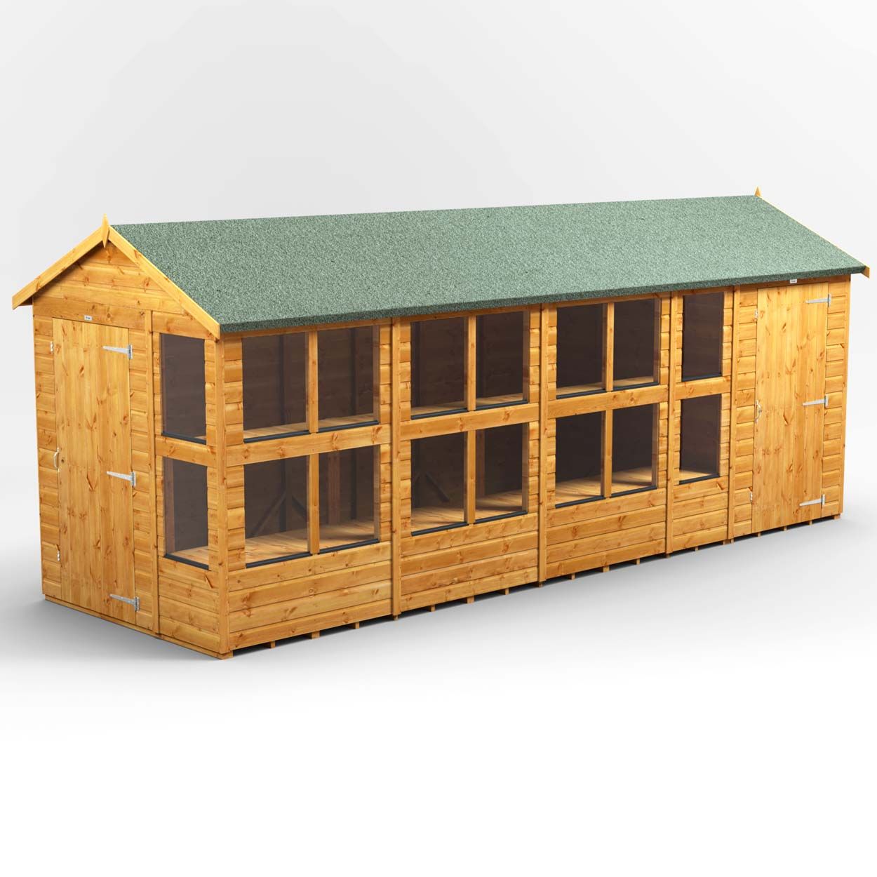 Powersheds Apex PottingShedComb 18ft x 6ft 4ft Str