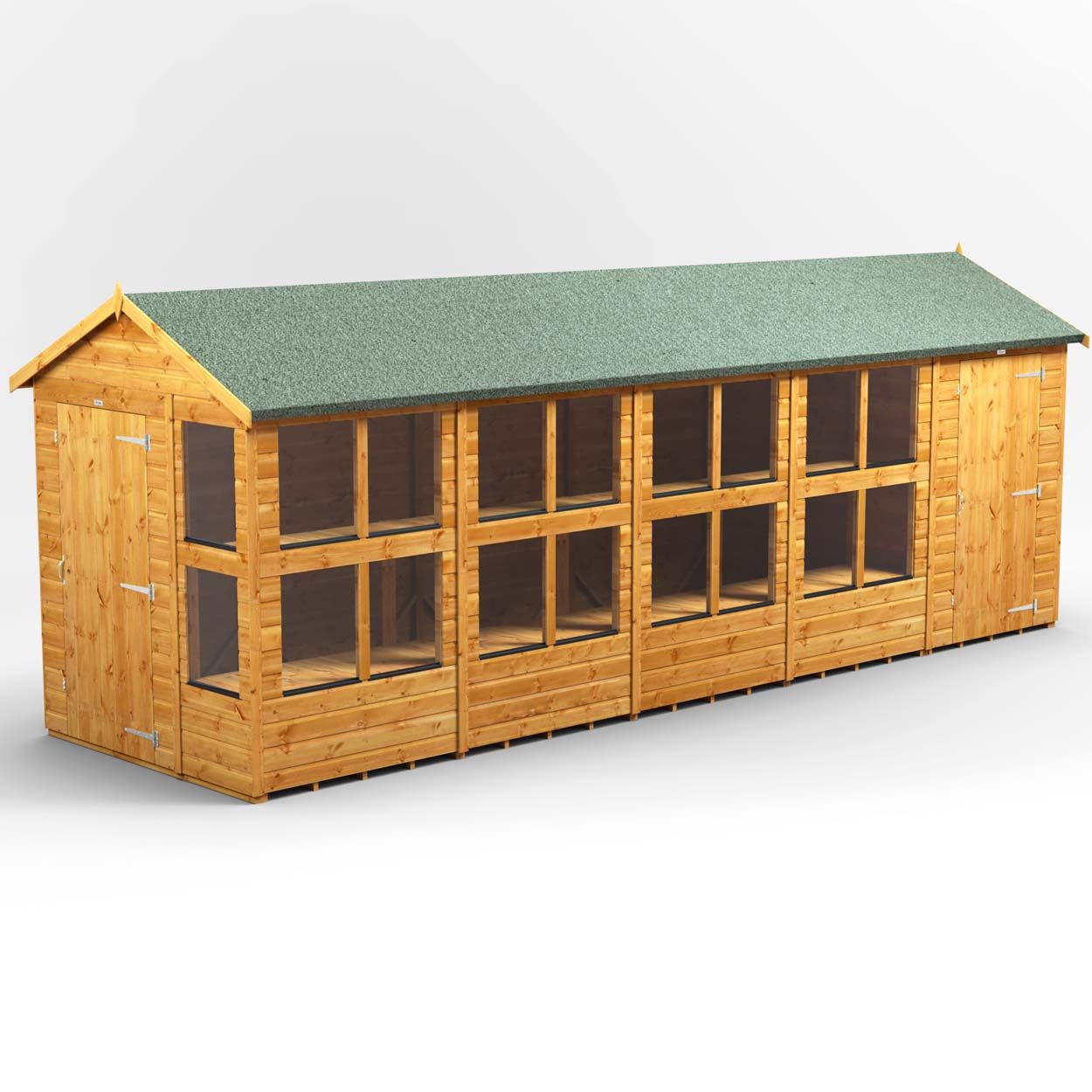 Powersheds Apex PottingShedComb 20ft x 6ft 4ft Str
