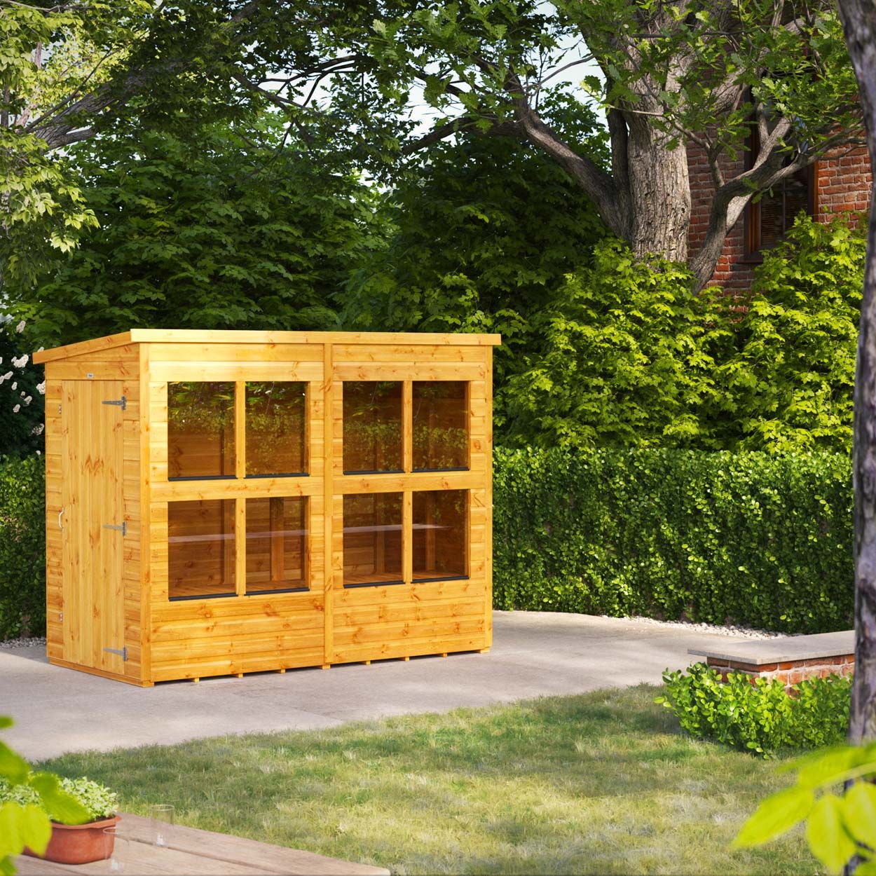 Powersheds Pent Potting Shed 8ft x 4ft