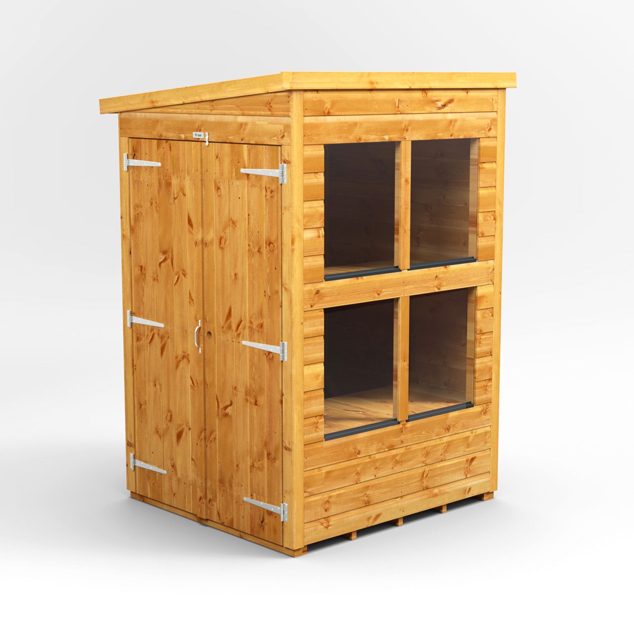 Powersheds Pent Potting Shed 4ft x 4ft DD