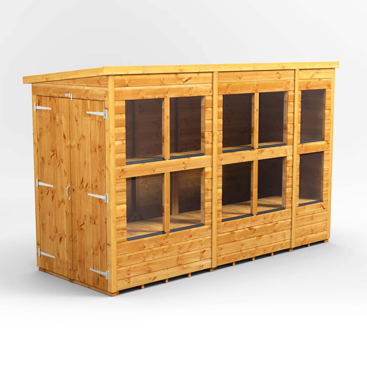 Powersheds Pent Potting Shed 10ft x 4ft DD