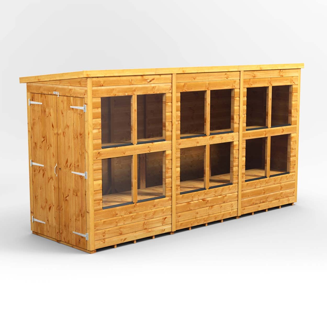 Powersheds Pent Potting Shed 12ft x 4ft DD