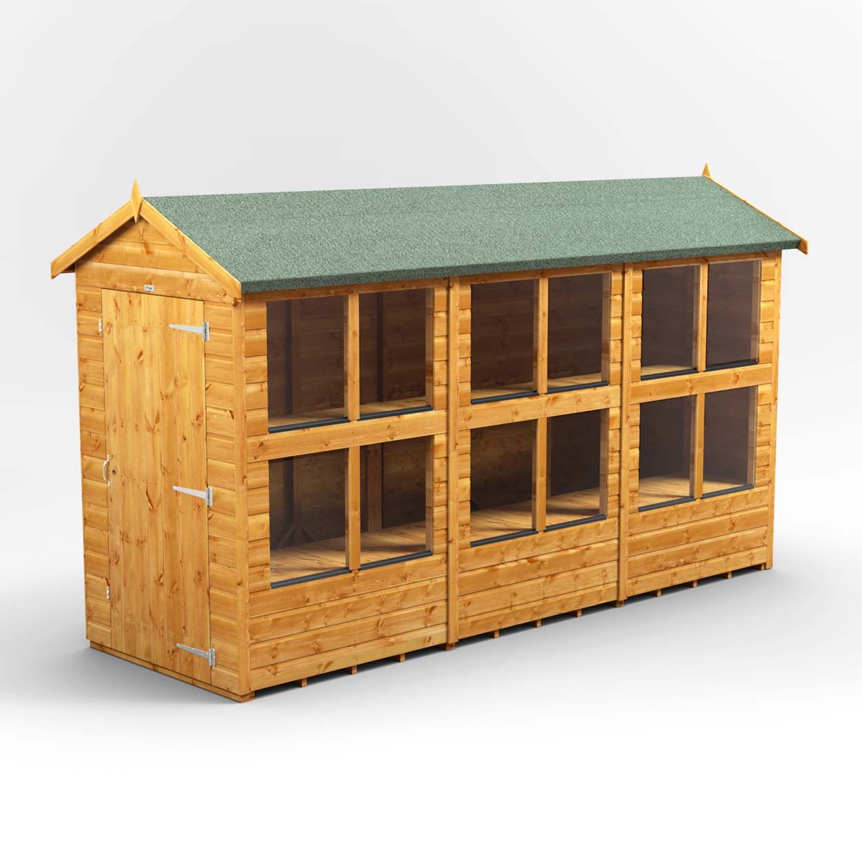 Powersheds Apex Potting Shed 12ft x 4ft