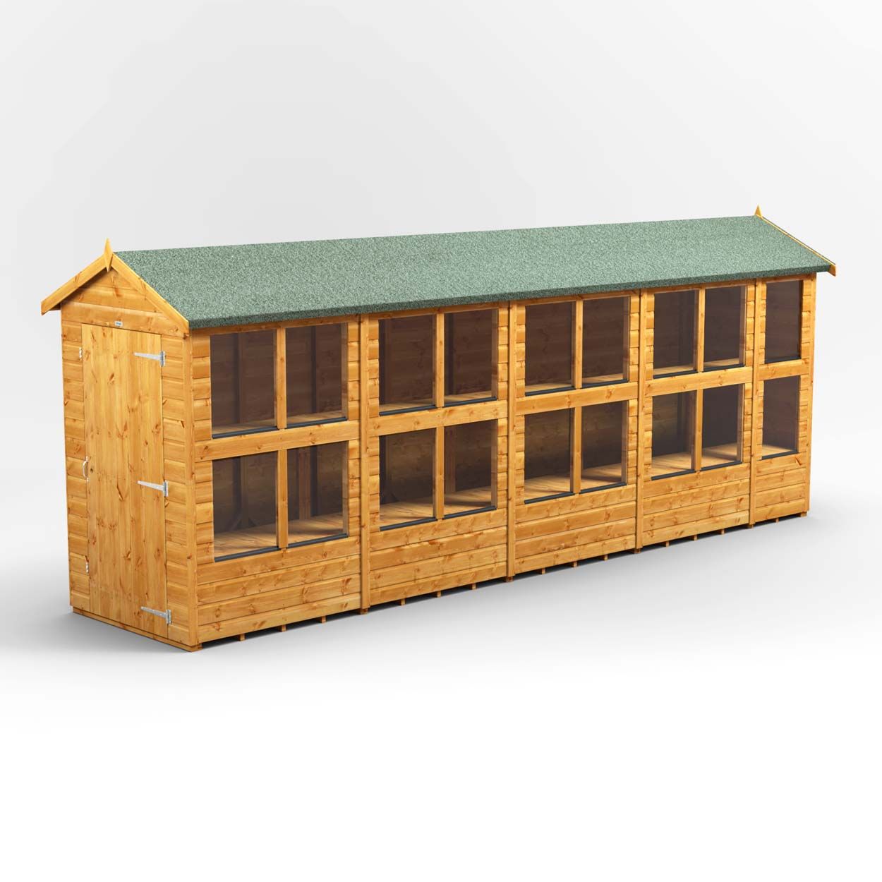 Powersheds Apex Potting Shed 18ft x 4ft