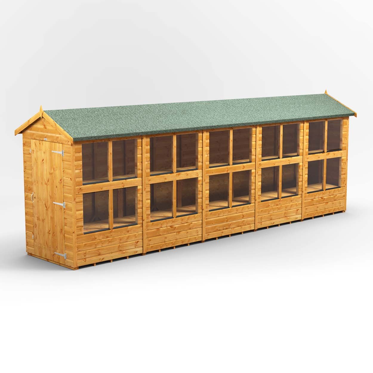 Powersheds Apex Potting Shed 20ft x 4ft