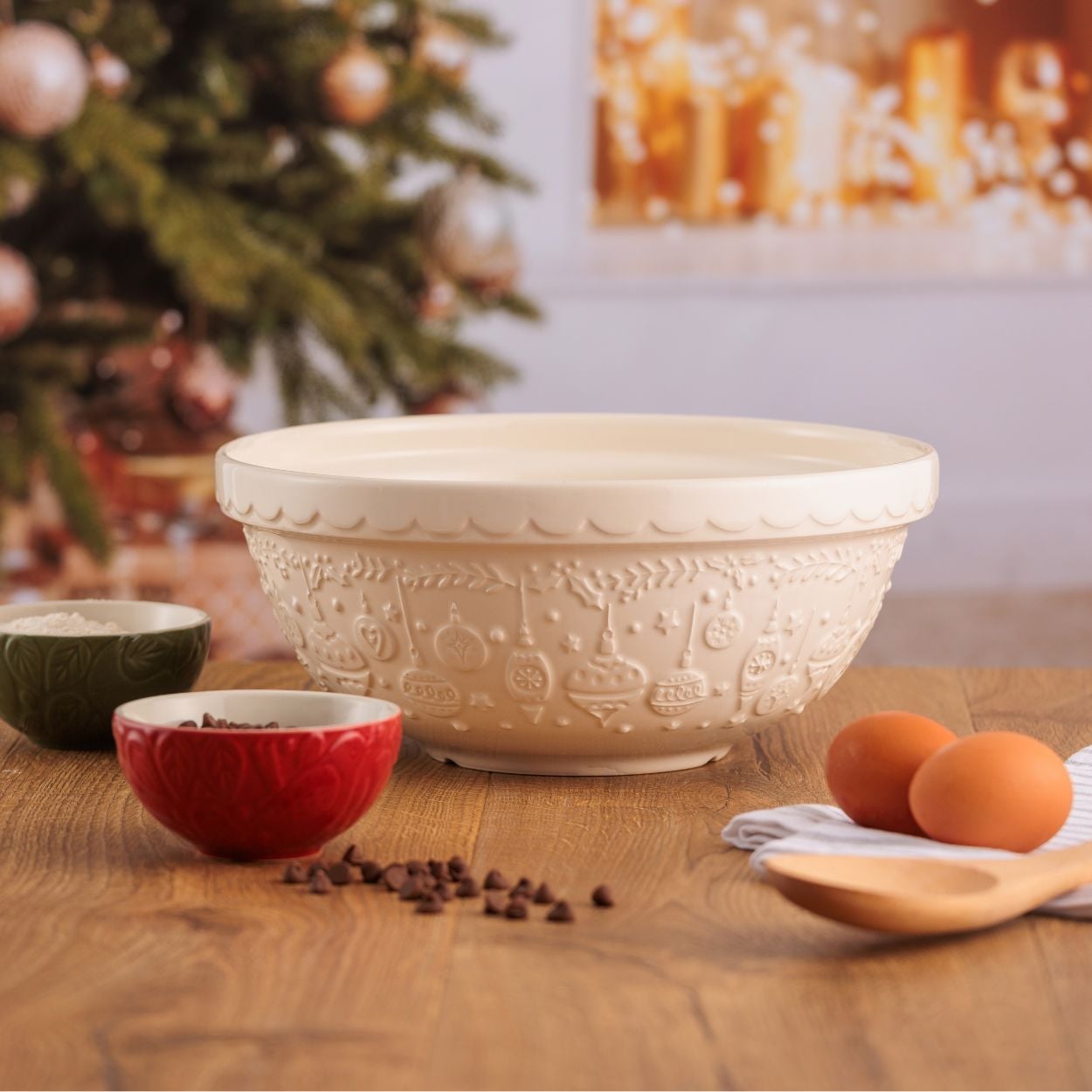 MC DECK THE HALLS S18 CREAM BOWL 26CM
