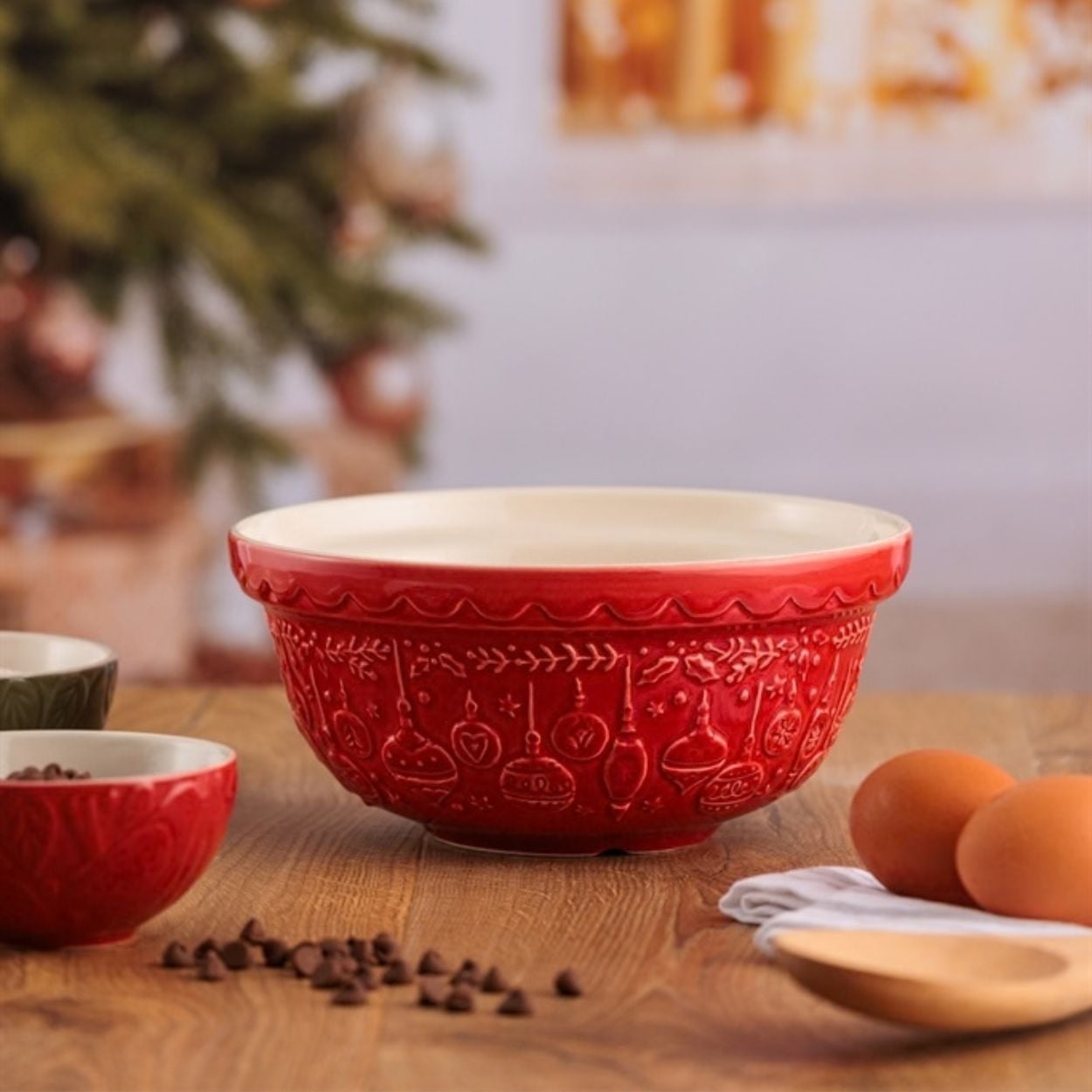 MC DECK THE HALLS S30 RED BOWL 21CM
