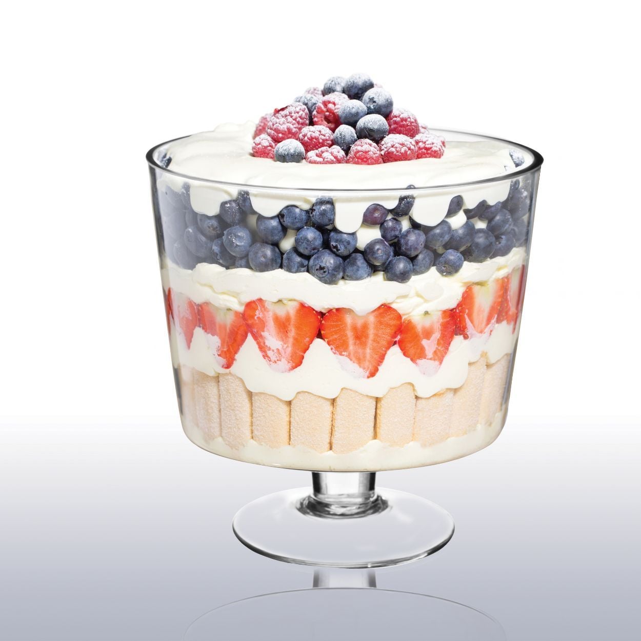 RAV SELECTED FOOTED TRIFLE BOWL 20CM