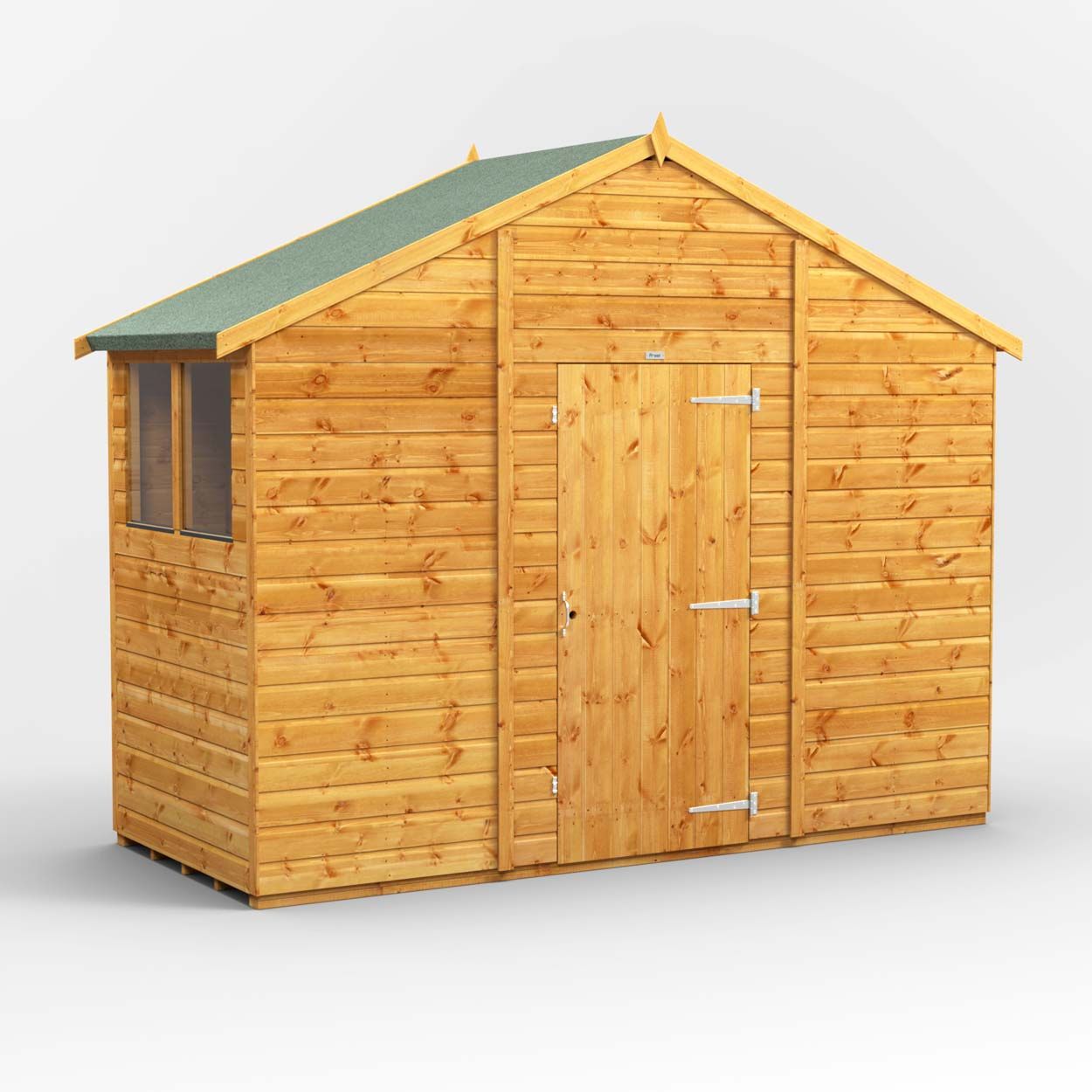 Powersheds Apex Garden Shed - 4ft x 10ft