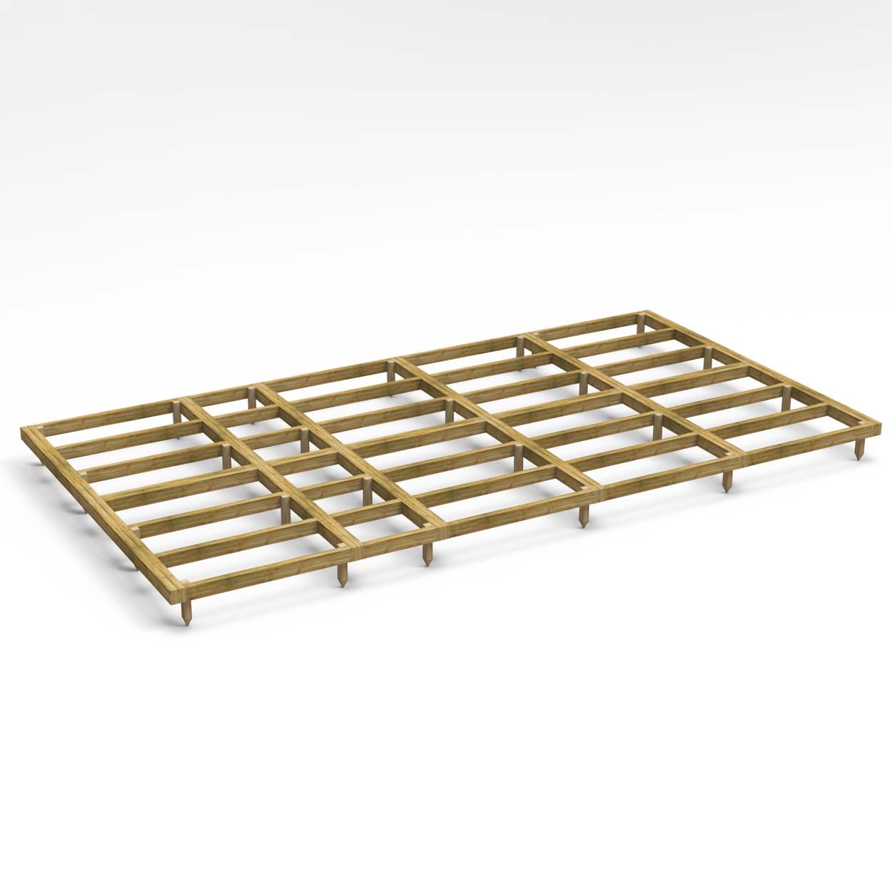 Powersheds Base Kit - 18ft x 10ft