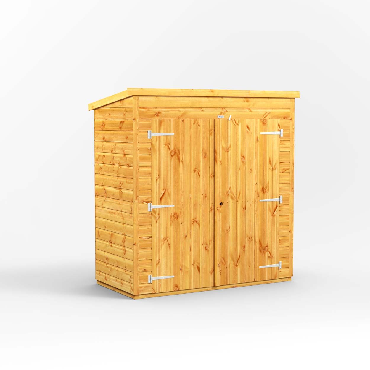 Powersheds Pent Storage Shed Garden Shed - 6ft x 3ft