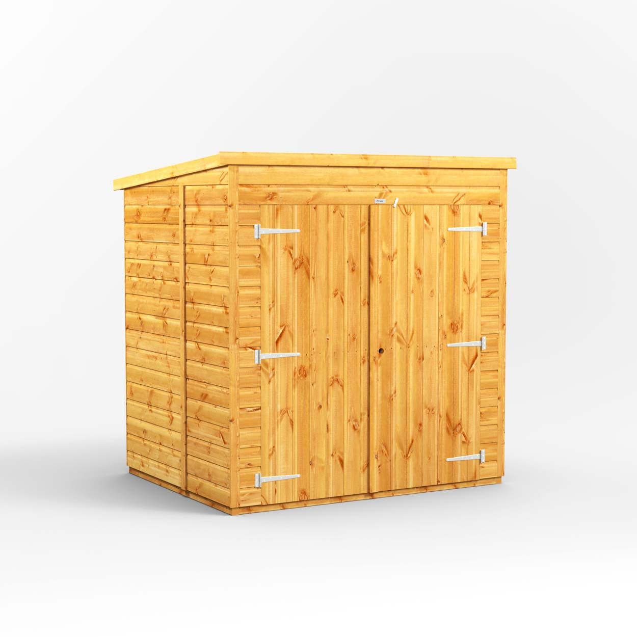 Powersheds Pent Storage Shed Garden Shed - 6ft x 5ft