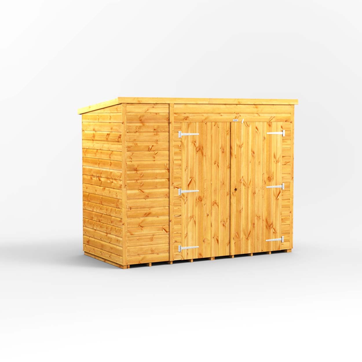 Powersheds Pent Storage Shed Garden Shed - 8ft x 4ft