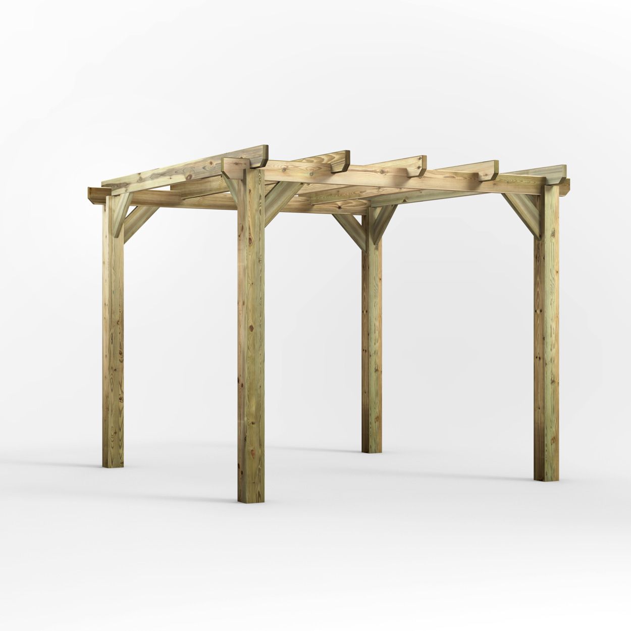 Powersheds Pergola Garden Shed - 10ft x 10ft
