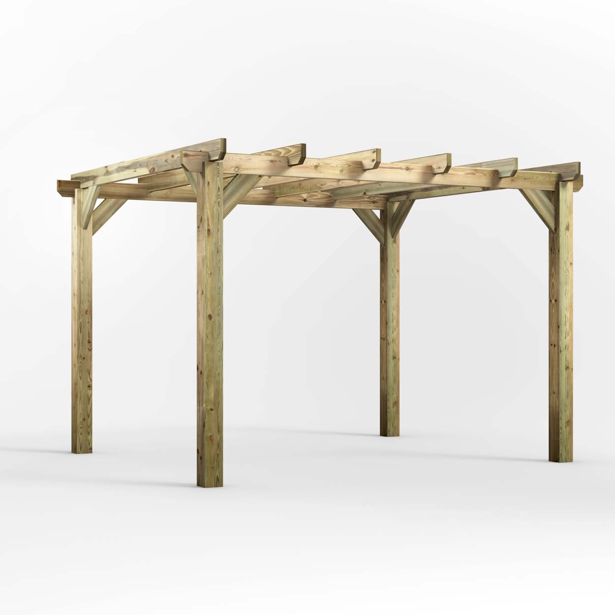 Powersheds Pergola Garden Shed - 12ft x 10ft