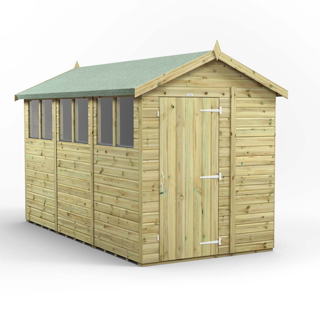 Powersheds Prem Apex GDN Shed 12ftx6ft