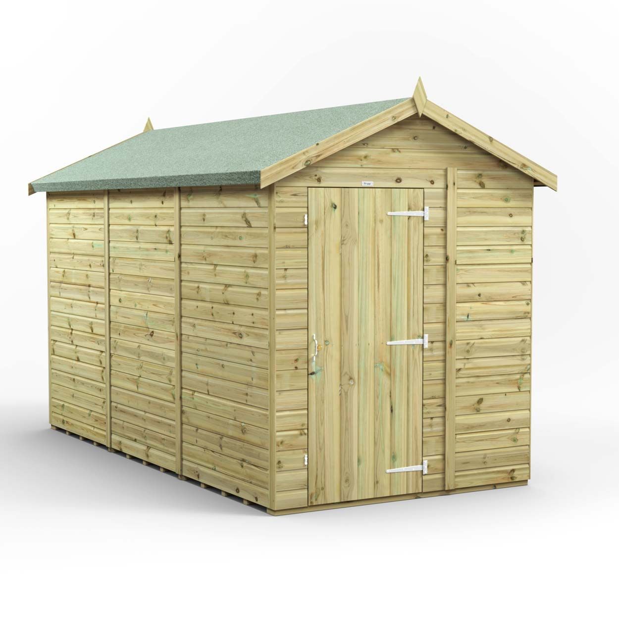 Powersheds Prem Apex GDN Shed 12ftx6ft Wndless