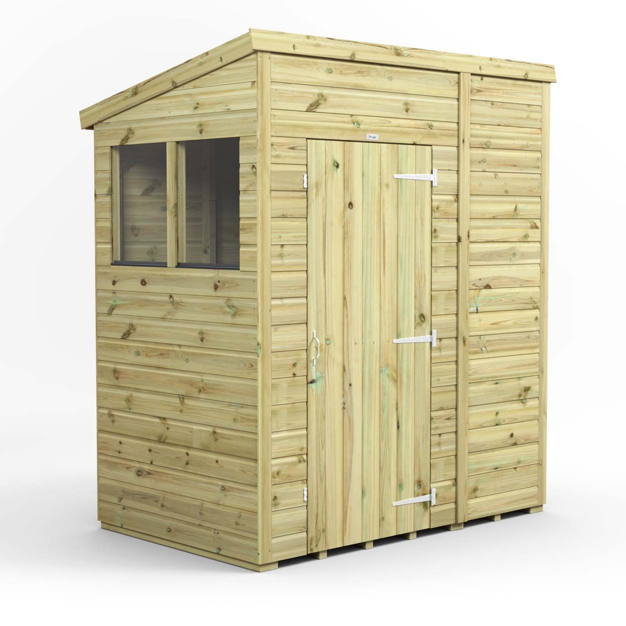 Powersheds Prem Pent GDN Shed 6ftx4ft