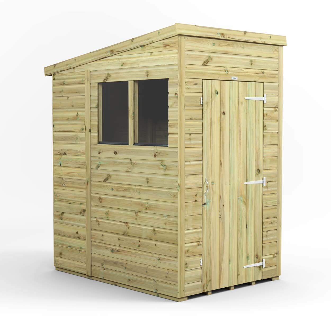 Powersheds Prem Pent GDN Shed 4ftx6ft
