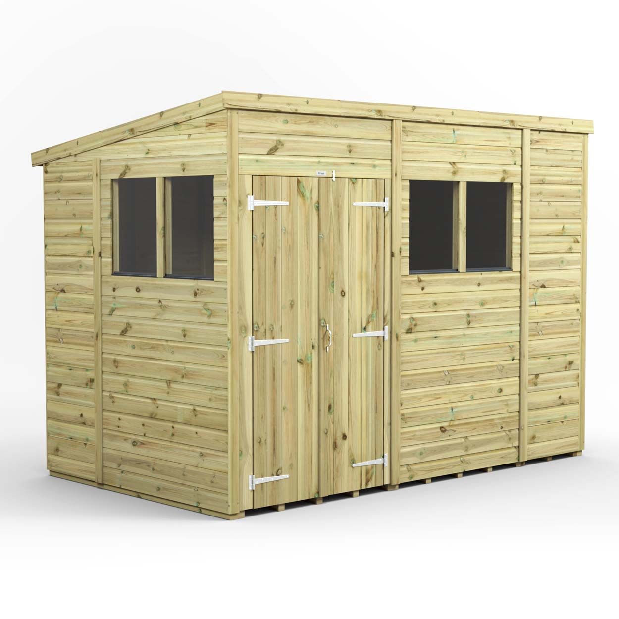Powersheds Prem Pent GDN Shed 10ftx6ft DD