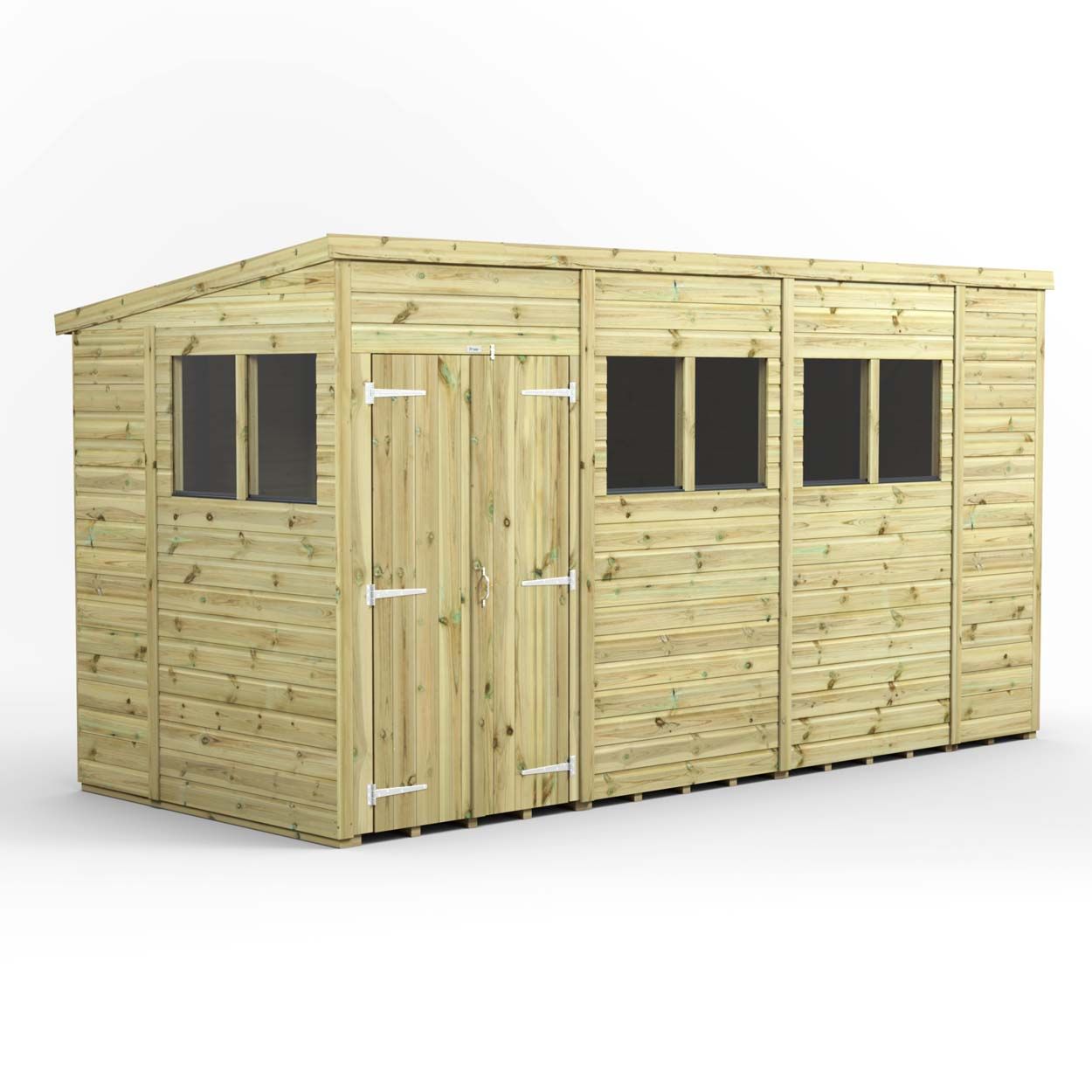 Powersheds Prem Pent GDN Shed 14ftx6ft DD