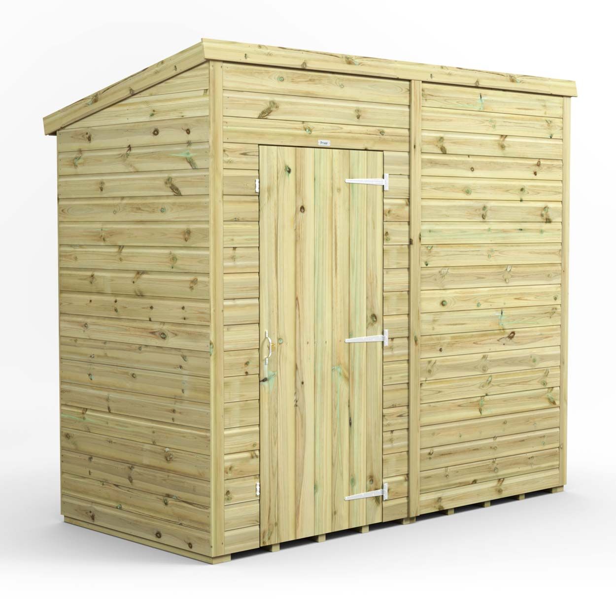 Powersheds Prem Pent GDN Shed 8ftx4ft Wndless
