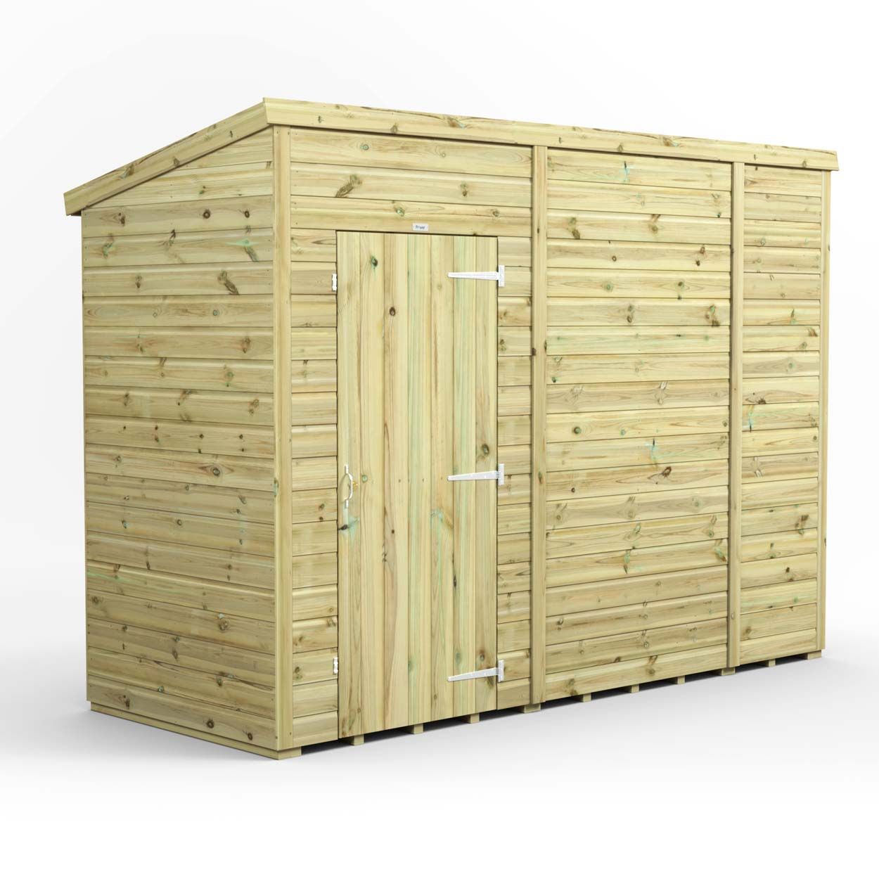 Powersheds Prem Pent GDN Shed 10ftx4ft Wndless