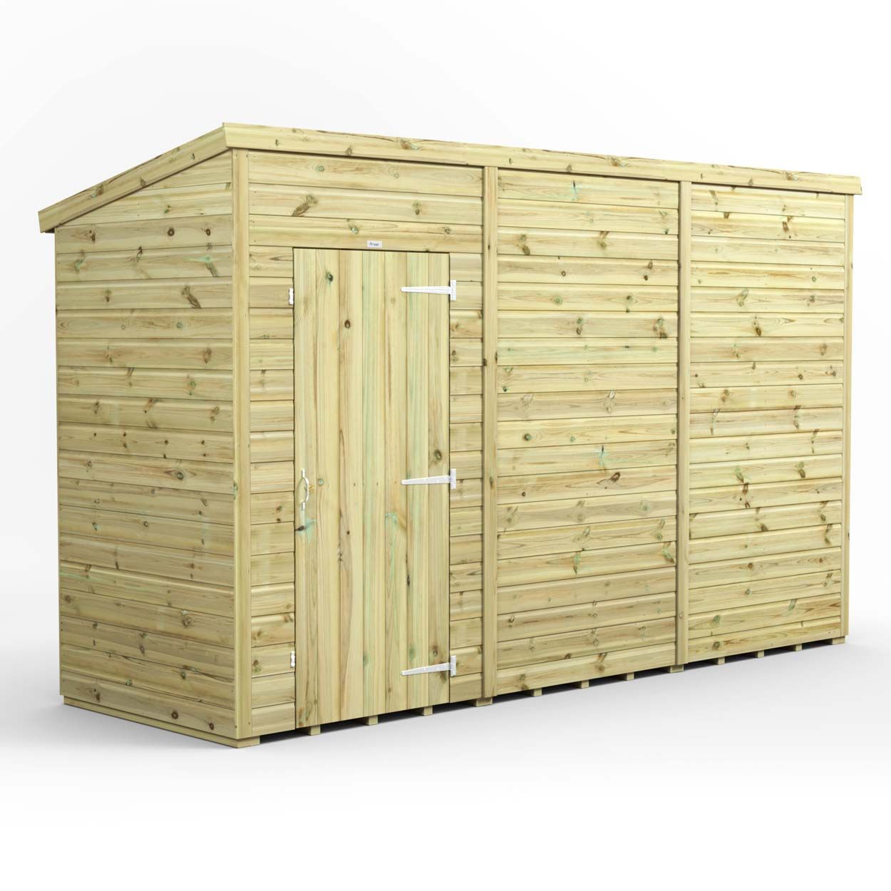 Powersheds Prem Pent GDN Shed 12ftx4ft Wndless