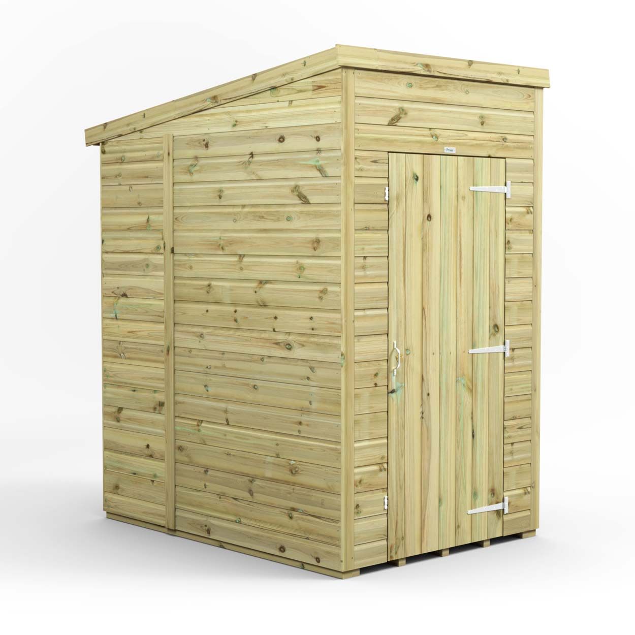 Powersheds Prem Pent GDN Shed 4ftx6ft Wndless