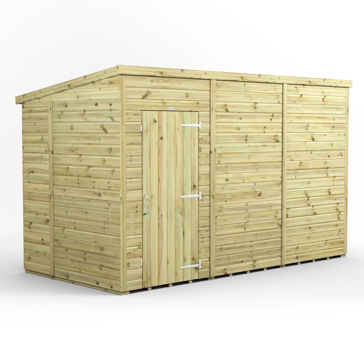 Powersheds Prem Pent GDN Shed 12ftx6ft Wndless