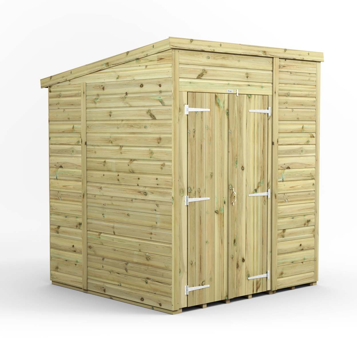 Powersheds Prem Pent GDN Shed 6ftx6ft Wndless DD