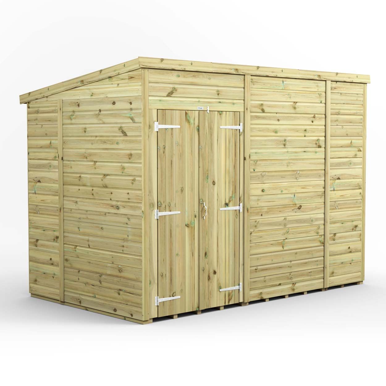 Powersheds Prem Pent GDN Shed 10ftx6ft Wndless DD