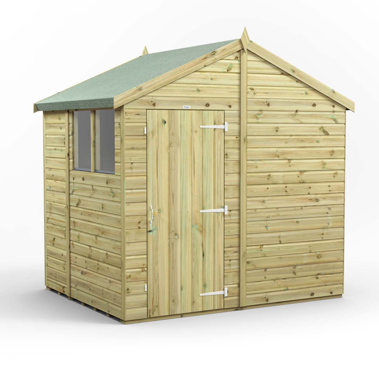 Powersheds Prem Apex GDN Shed 6ftx8ft