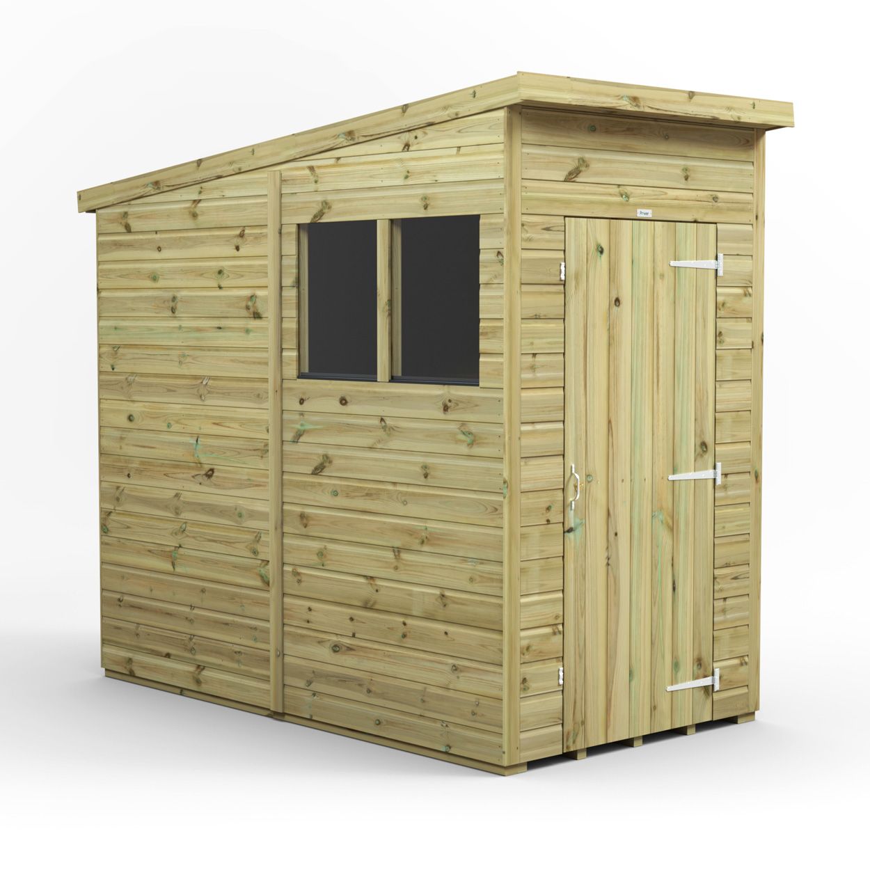 Powersheds Prem Pent GDN Shed 4ftx8ft