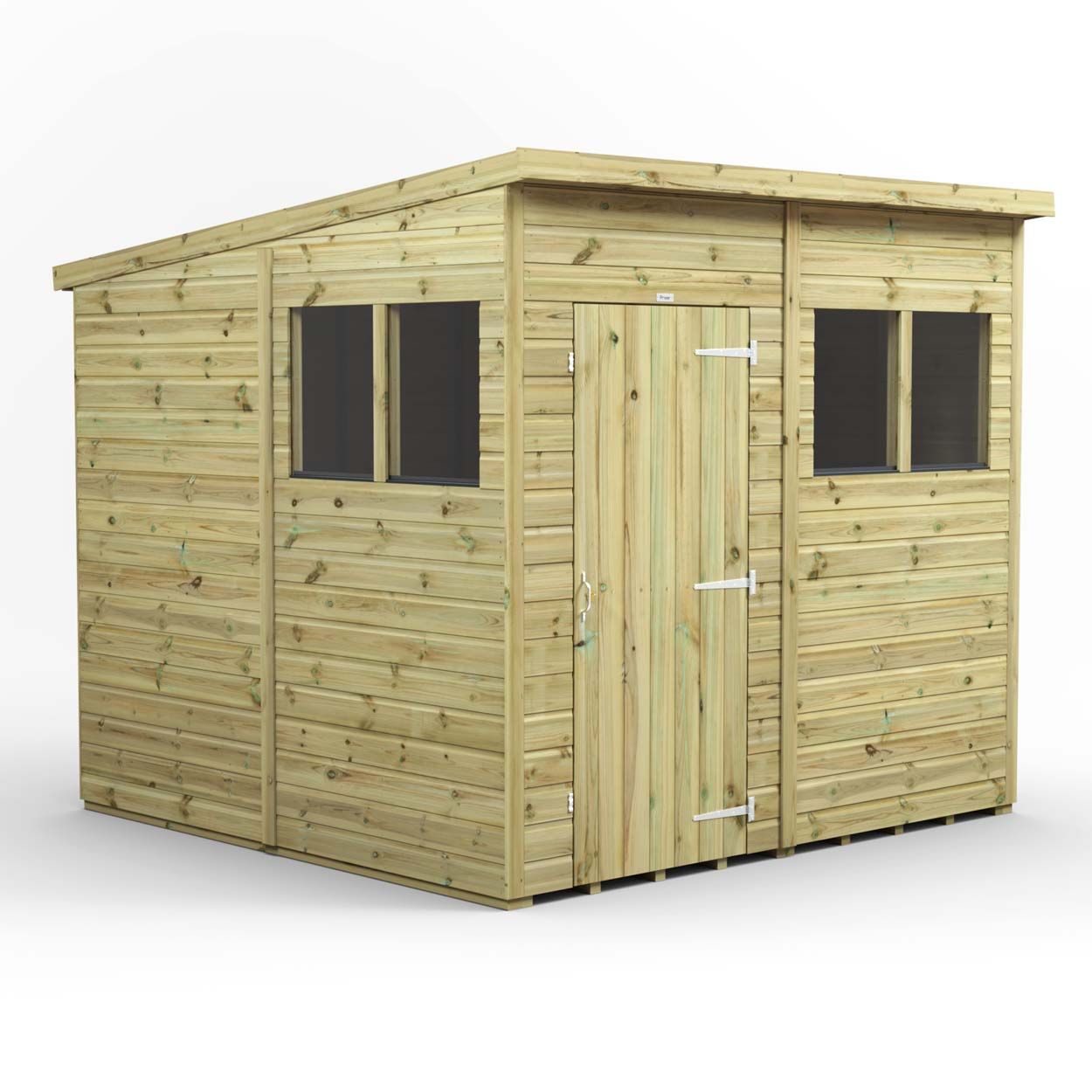 Powersheds Prem Pent GDN Shed 8ftx8ft