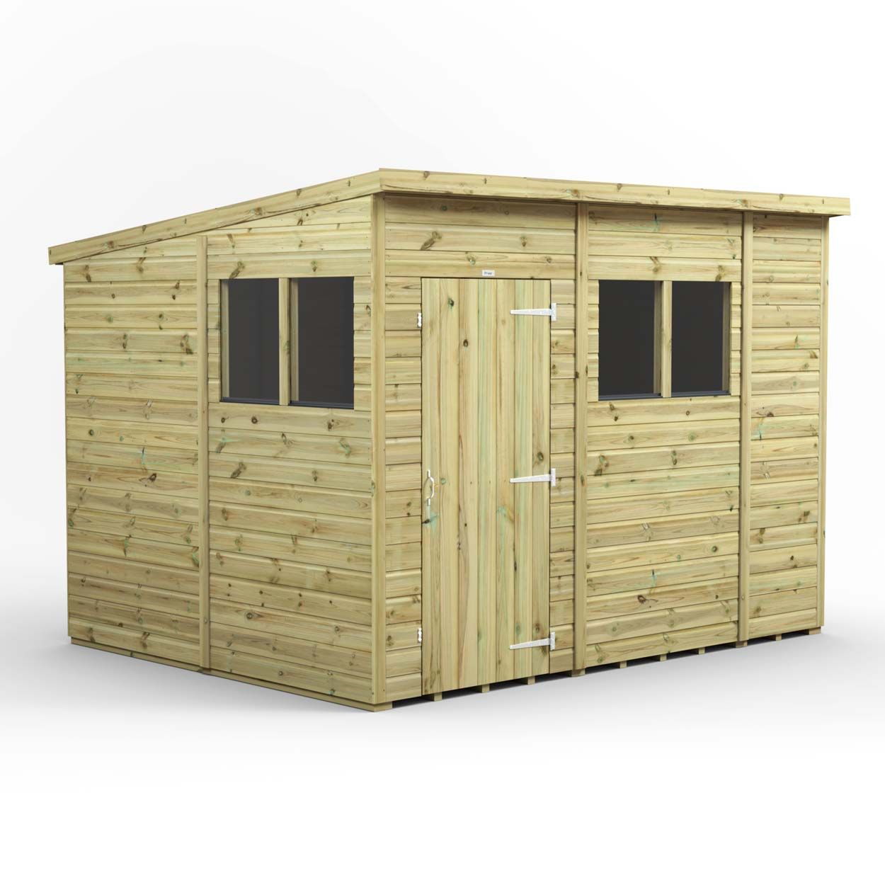 Powersheds Prem Pent GDN Shed 10ftx8ft