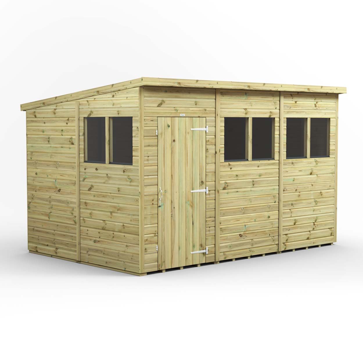Powersheds Prem Pent GDN Shed 12ftx8ft