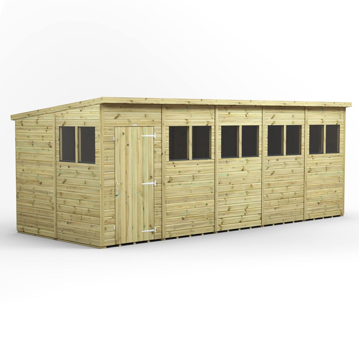 Powersheds Prem Pent GDN Shed 20ftx8ft