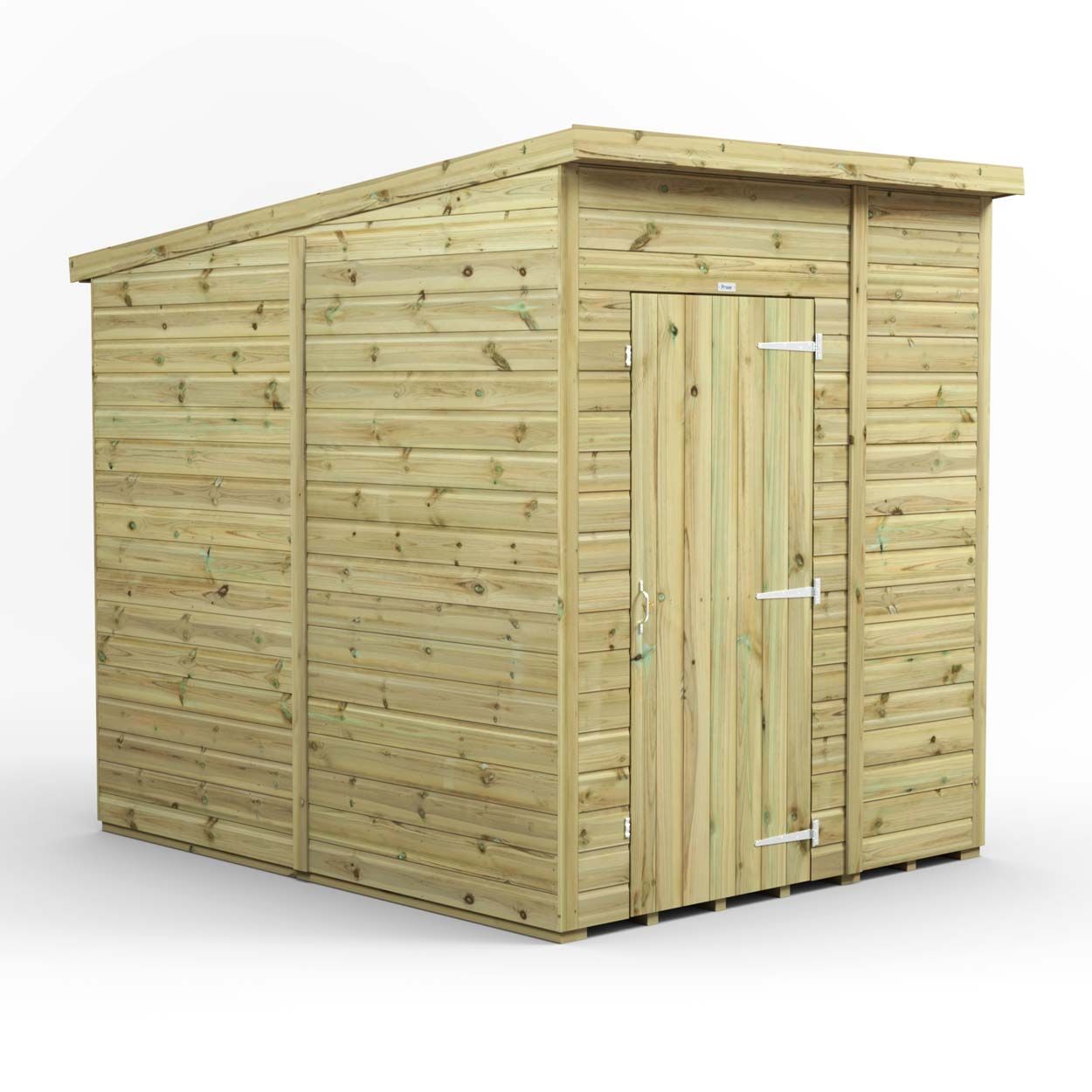 Powersheds Prem Pent GDN Shed 6ftx8ft Wndless