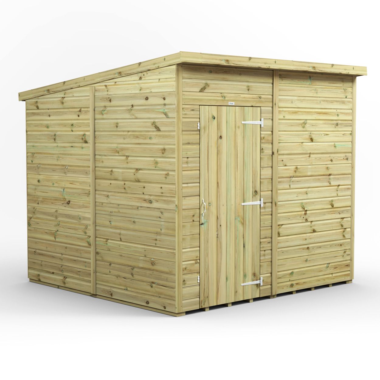 Powersheds Prem Pent GDN Shed 8ftx8ft Wndless