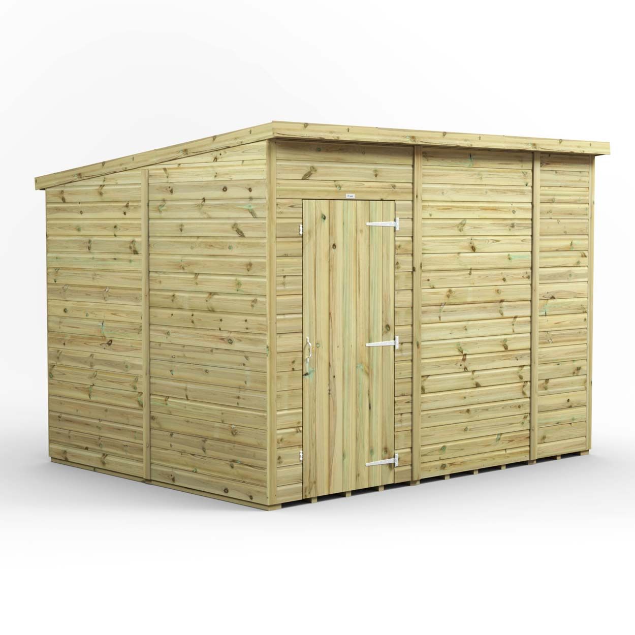 Powersheds Prem Pent GDN Shed 10ftx8ft Wndless