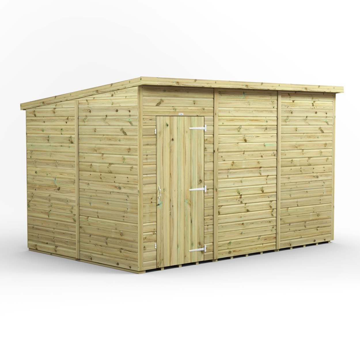 Powersheds Prem Pent GDN Shed 12ftx8ft Wndless