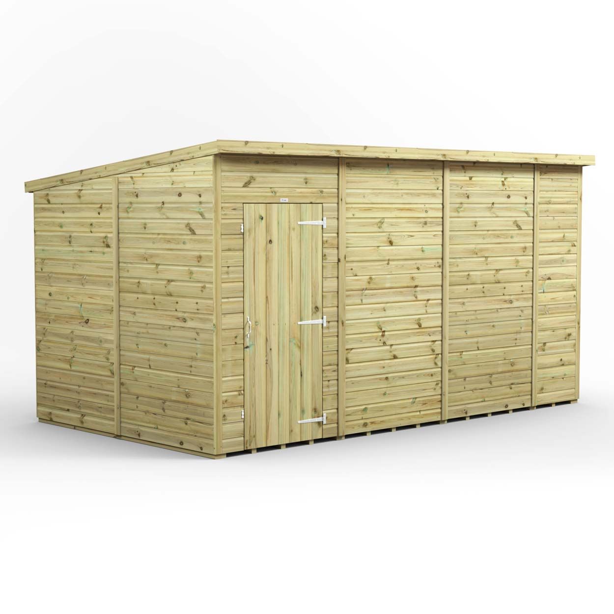 Powersheds Prem Pent GDN Shed 14ftx8ft Wndless