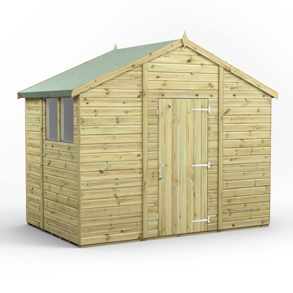 Powersheds Prem Apex GDN Shed 6ftx10ft