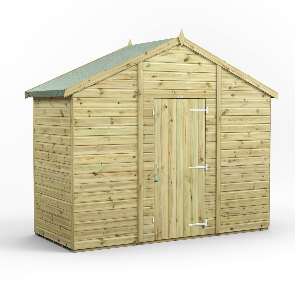 Powersheds Prem Apex GDN Shed 4ftx10ft Wndless