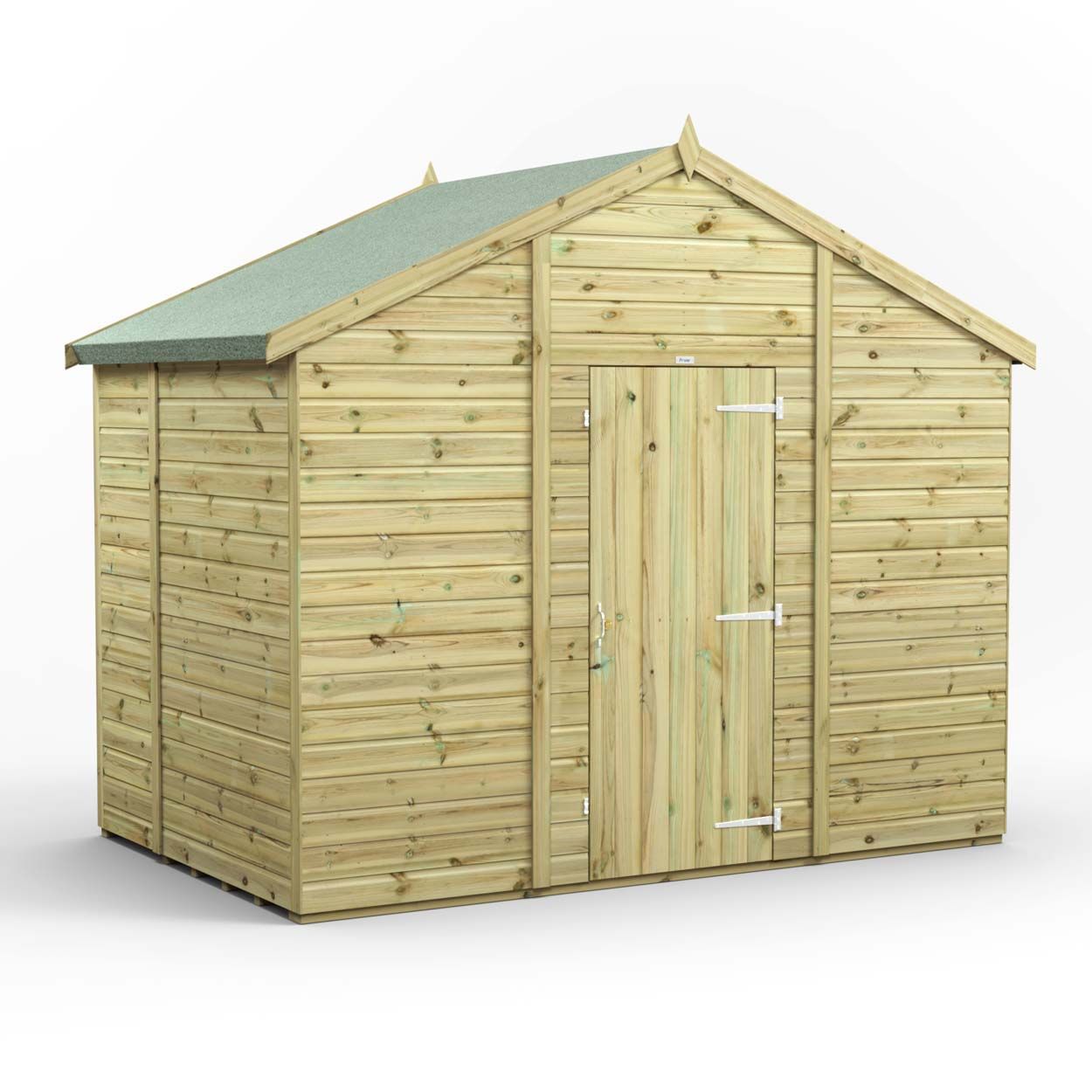 Powersheds Prem Apex GDN Shed 6ftx10ft Wndless