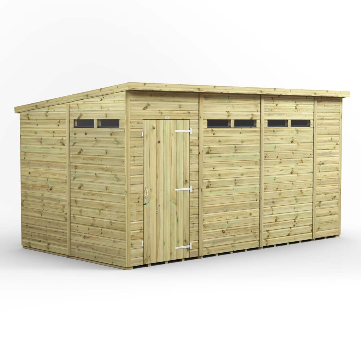 Powersheds Prem Pent Security Shed 14ftx8ft