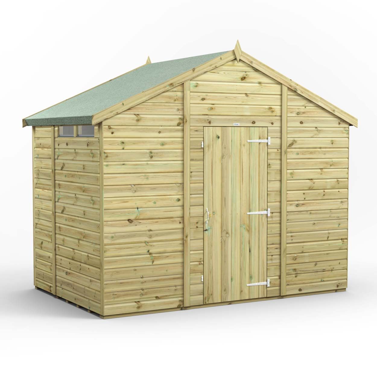 Powersheds Prem Apex Security Shed 6ftx10ft